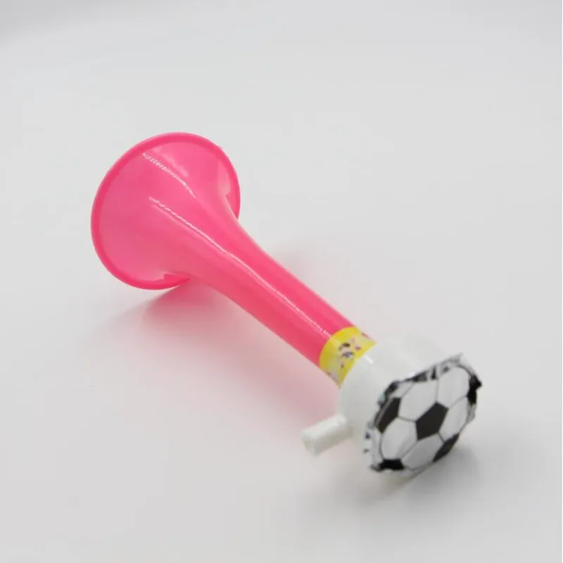 Пластиковый футбольный рожок труба свистки шум производитель дети развеселитель реквизит черлидер рога день рождения подарок