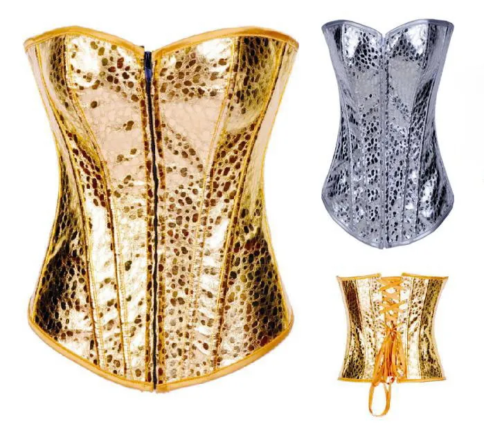 Christmas Sale Women Sexy Vegan Hollow Out Bodysuits Goldden Silver