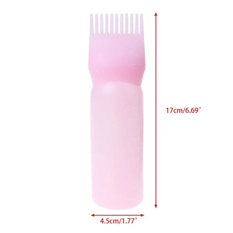 Бутылка для краски щеточка-аппликатор для окрашивания волос 120 мл