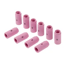 DRELD 10 шт. TIG глинозема сопло газовые линзы керамический щит чашки 13N10 6# Fit сварочный фонарь аксессуары SR PTA DB WP 9 20 25 Series