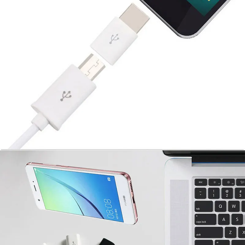 Мини-конвертер type C к Micro Usb Jack адаптер для телефона Поддержка зарядное устройство для трансмиссии type-C разветвитель Широкая совместимость