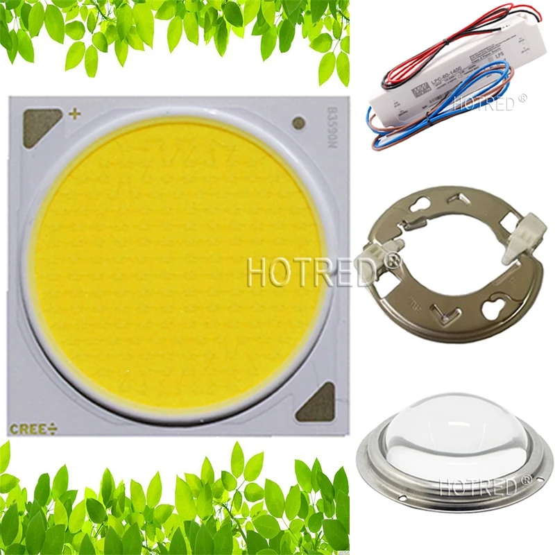 Cree COB CXB3590 CXB 3590 led лампа для выращивания 3000 K/3500 K/5000 K CD Bin 80 CRI 36V cob led лампа для выращивания медицинских растений