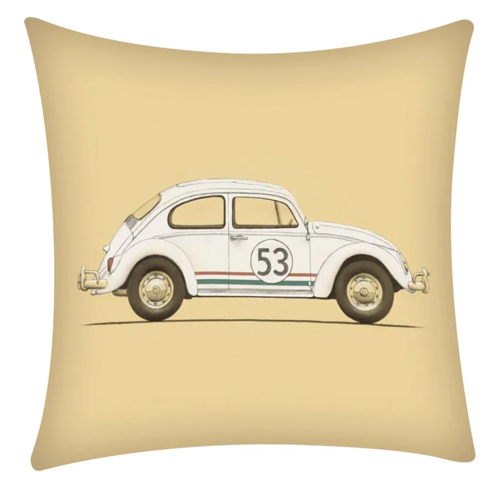 

cushion cover Pillow Case Polyester Fiber Cushion Sofa Car Cushion Cover decorative pillows Home Decoration kussenhoes 2019 613