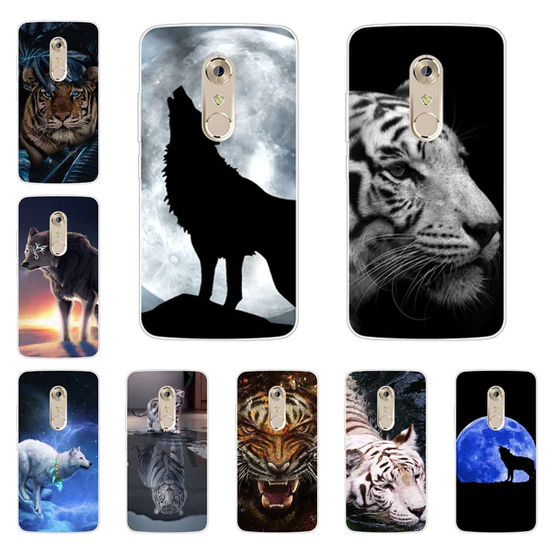 

zte axon 7 mini Case,Silicon tigon beast Painting Soft TPU Back Cover for zte axon 7 Protect Phone cases shell