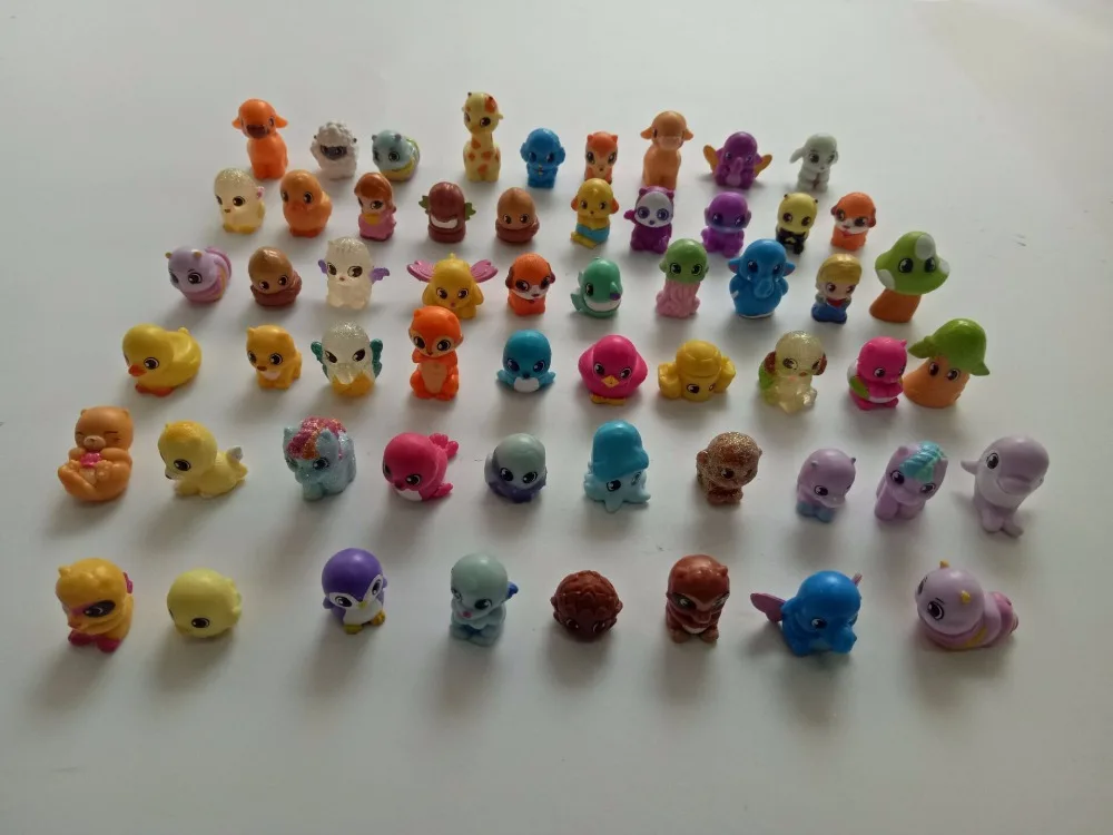 

100pcs/set mini animal and girl figures for capsule toys kids gifts