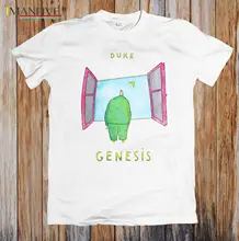 DUKE GENESIS ROCK UNISEX T-SHIRT Streetwear harajuku Print Cotton funny t shirts men DUKE GENESIS ROCK UNISEX T-SHIRT Streetwear harajuku Print Cotton funny t shirts men
