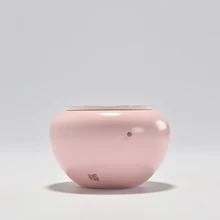 Короткая китайская розовая керамическая керамика Gaiwan и фарфоровая чайная мойка кунг-фу, аксессуары для чая улун, фильтр, предметы домашнего обихода для подарков