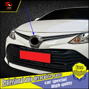 

FIT FOR Toyota Vios 2017 CHROME FRONT MESH GRILLE GRILL BUMPER COVER TRIM INSERT BONNET GARNISH MOLDING GUARD PROTECTOR