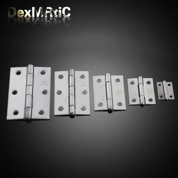 

Furniture Hinges 25*19mm, 38*30mm, 50*38mm, 62*42mm, 75*50mm Antique Wooden Gift Box Hinge Stainless Steel Hinge Industrial