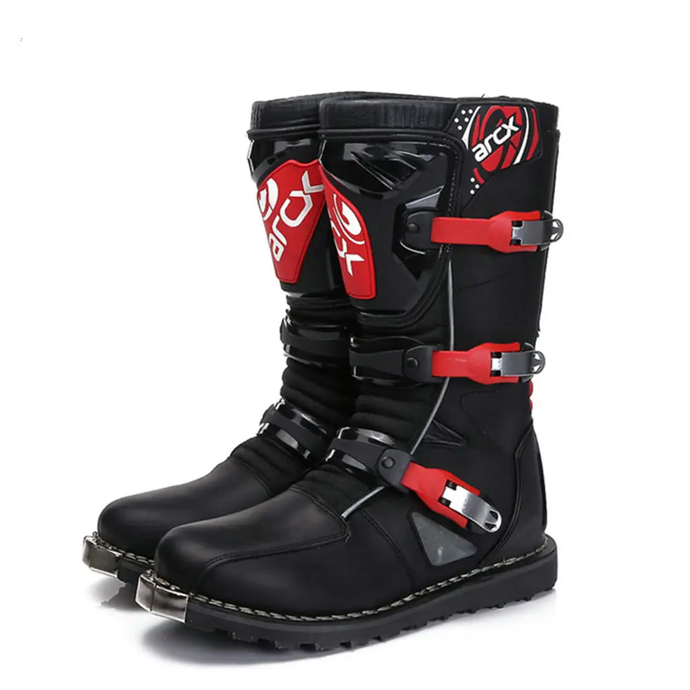 ARCX Motorcycle Boots Off road Racing font b Shoes b font font b Men b font