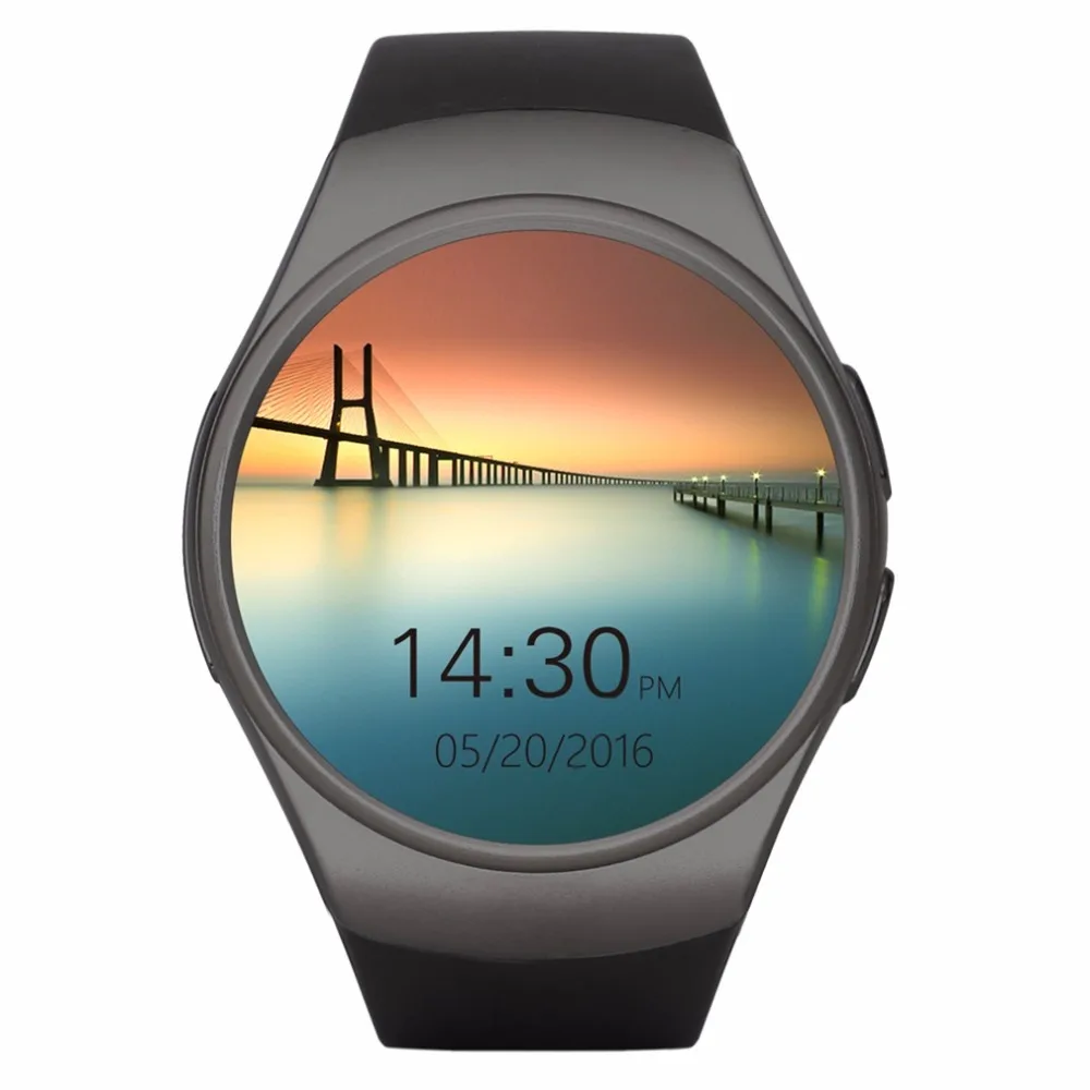 

KW18 Full Round IPS Heart Rate Smart Watch MTK2502 BT4.0 Smartwatch For IOS And Android For Samsung Intelligent Watch
