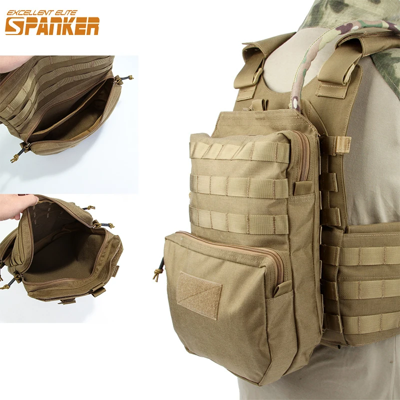 EXCELLENT ELITE SPANKER Tactical Pack For 3L Hydration Water Bladder MOLLE Vest 