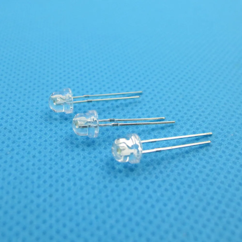 

1000x5mm round warm-white 5mm Ultra Bright LEDs light Emitting Diodes Electronic Components Wholesale