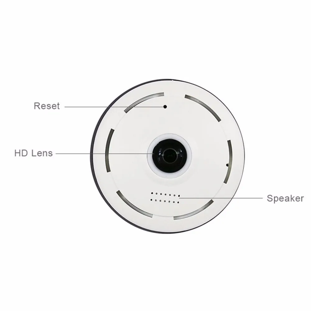 960P HD Wifi IP Camera Home Security 360 Degree Panoramic Fisheye Mini CCTV Camera 1.3MP Home Surveillance Wireless Camera 960P HD Wifi IP Camera Home Security 360 Degree Panoramic Fisheye Mini CCTV Camera 1.3MP Home Surveillance Wireless Camera