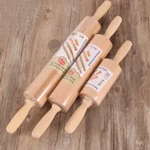 Тесто дерево скалка для выпечки кондитерский Инструмент классический деревянный антипригарный формы для выпечки