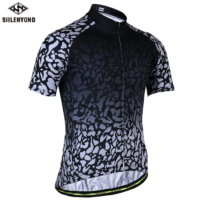 

Siilenyond Summer Short Sleeve Pro Cycling Jersey Mountain Bicycle Clothing Maillot Ropa Ciclismo Racing Bike Clothes Jersey