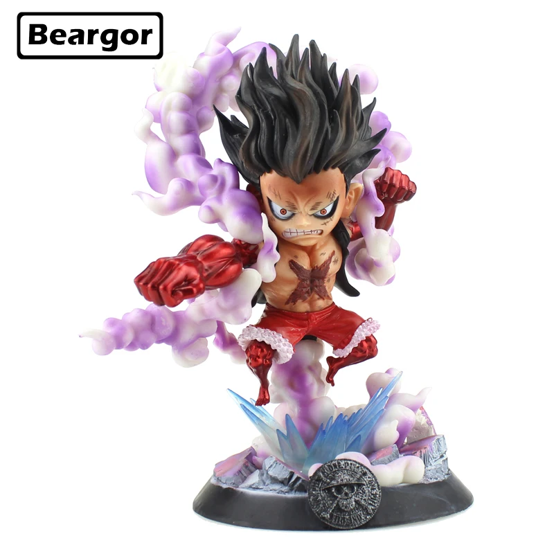 

10" One Piece Monkey D Luffy Gear Four Snake Man GK ver. Boxed 26cm PVC Anime Action Figure Collection Model Doll Toys Gift