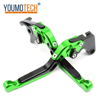 

Motorcycle Accessories CNC Folding Extendable Brake Clutch Levers For KAWASAKI Z900RS 2018 with logo