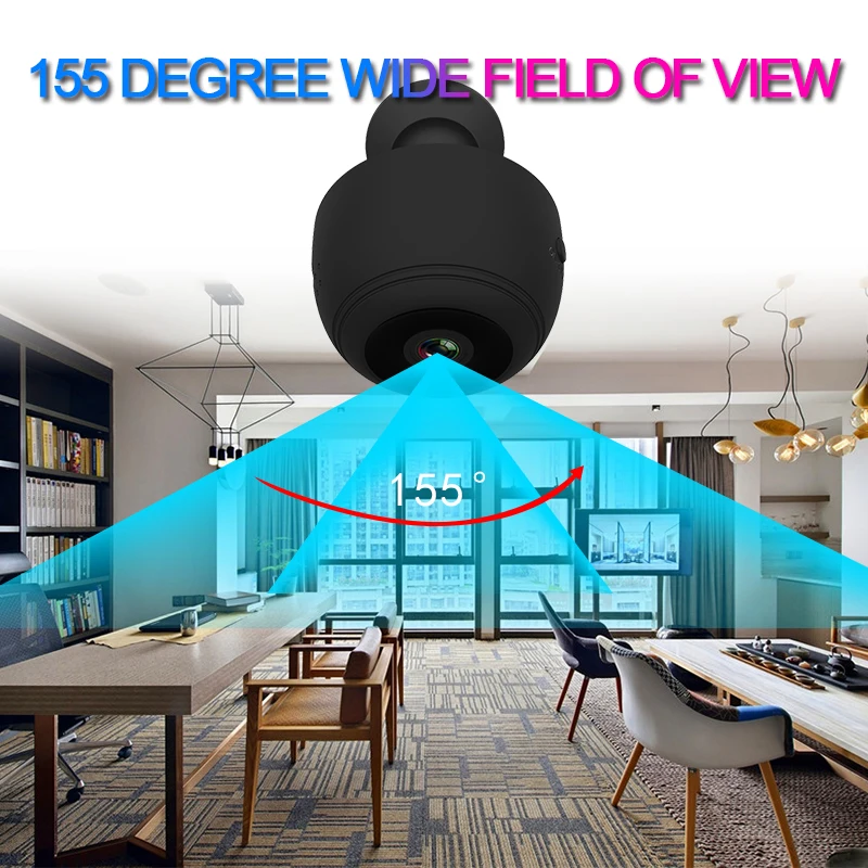 Оригинальный V1 PRO P2P IP Mini Cam wifi камера FULL HD 4 K 1080 P ночное видение Обнаружение