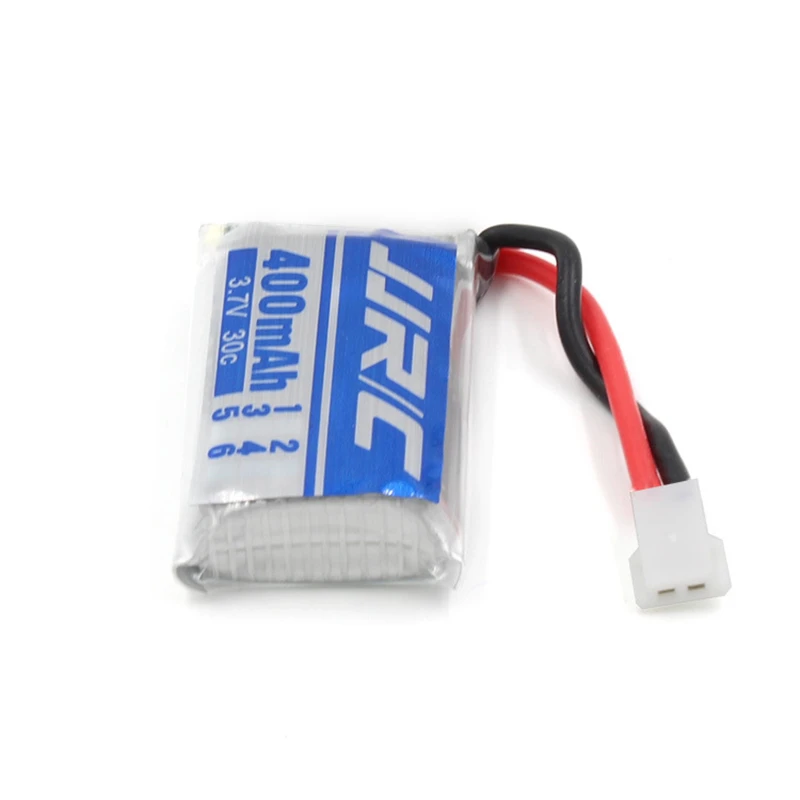 JJRC Оригинальная батарея H31 запасные части 3 7 V 400mah 30C Lipo v 400ma для с штепсельной