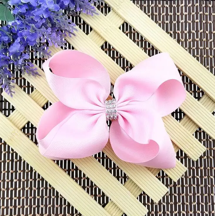 jojo bow with rhinestone5