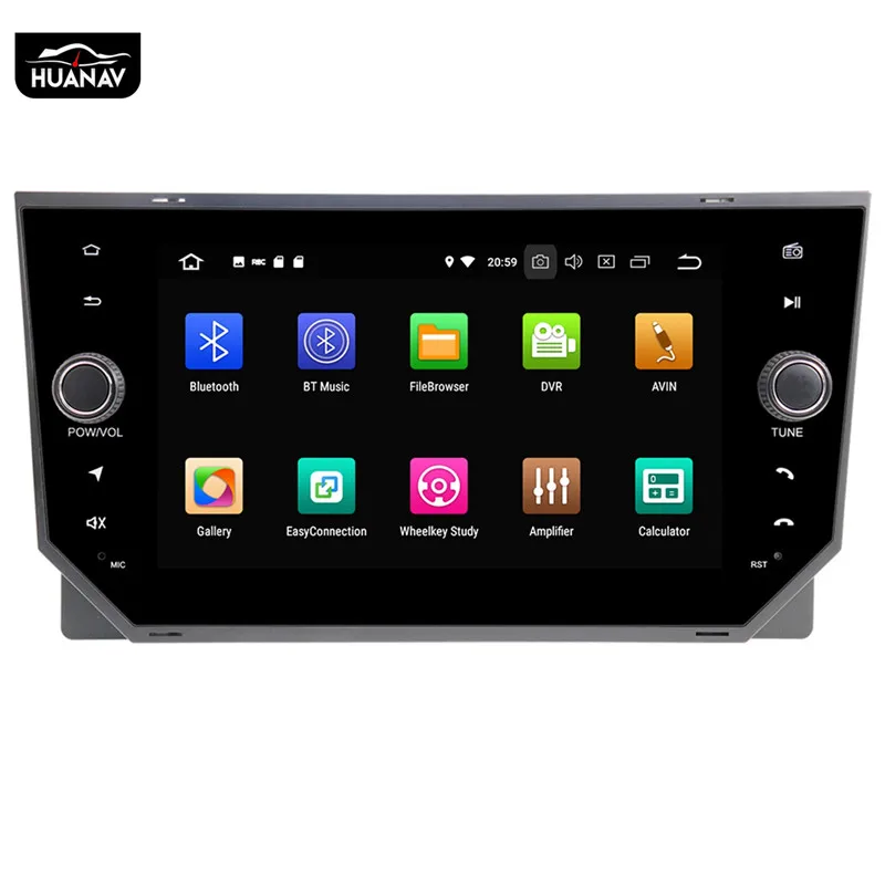 Perfect Android 9 No Car DVD Player GPS navigation For SEAT Ibiza 2018 2019 Car radio player multimidia Auto stereo head unit tape video 2