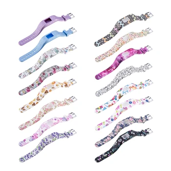 

OOTDTY Soft Silicone Watch Band Strap For Garmin VivoFit JR/JR2 Junior Activity Tracker