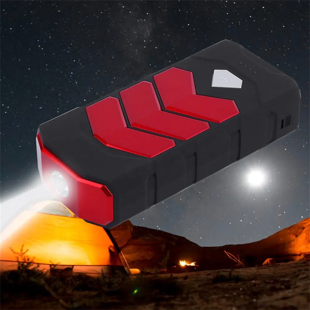 Multi-functional Automobile Car Jump Starter Emergency Car Battery Booster Charger With SOS Light