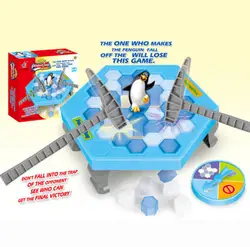 Ледокольной игры Пингвин ловушка активировать раннего образования Игрушечные лошадки партии игры подарки на день рождения настольные