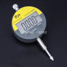 IP54 маслостойкий цифровой микрометр 0,001 мм Электронный микрометр метрический/дюйм 0-12,7 мм/0," точный циферблат индикатор Калибр метр