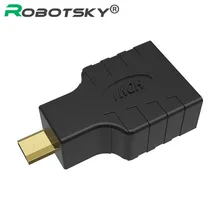 HDMI Female to micro HDMI Male Converter adapter gold plated connector for tablet pc HDTV Projector Camera HDMI adapter