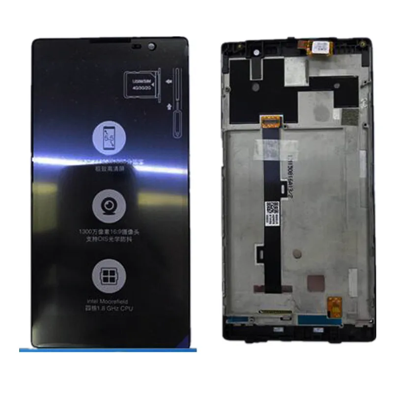 

For 5.5" Lenovo K80 K80M P90 LCD Display+Touch Screen Digitizer Assembly With Frame