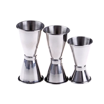 

30/40/50 ml Quality Stainless Steel Cocktail Jigger Bar Measuring Cup Japanese Style Bar Tools Measures