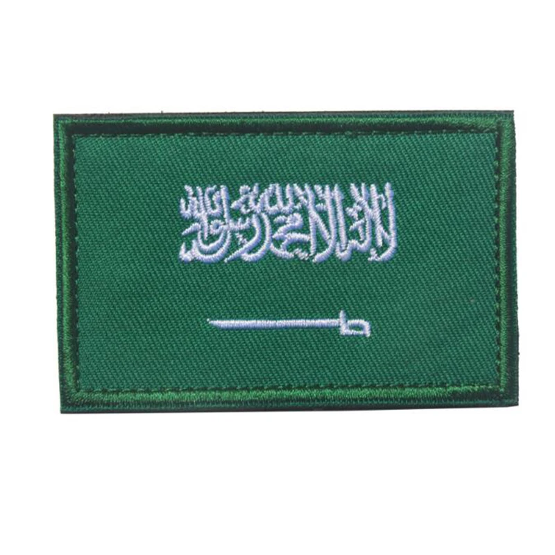 Asian-Country-Flag-3D-Embroidery-Badge-Armband-Korea-China-Saudi-Arabia-Cloth-Label-8-5cm-Outdoor (3)
