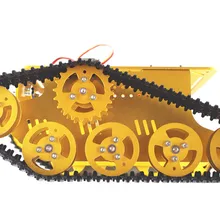 Алюминий сплав металла стены-E танк трек Caterpillar шасси для Arduino SN1200