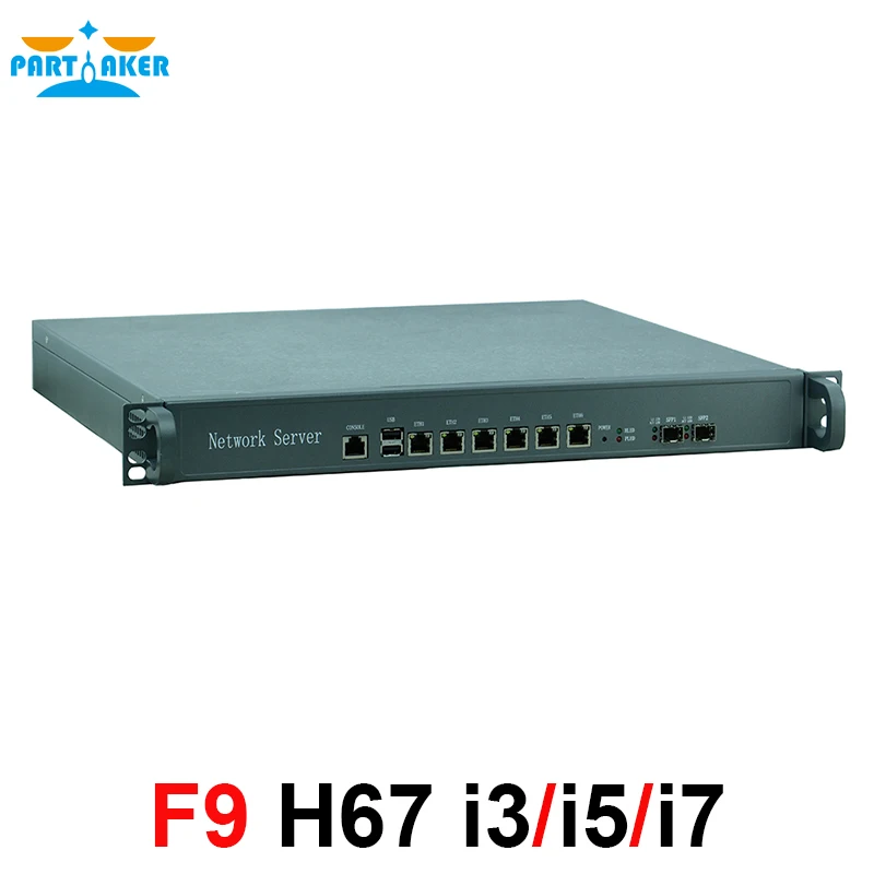 1U 6 Gigabit ethernet port ATX Power support Intel LGA1155 i5 3470 processor font b network