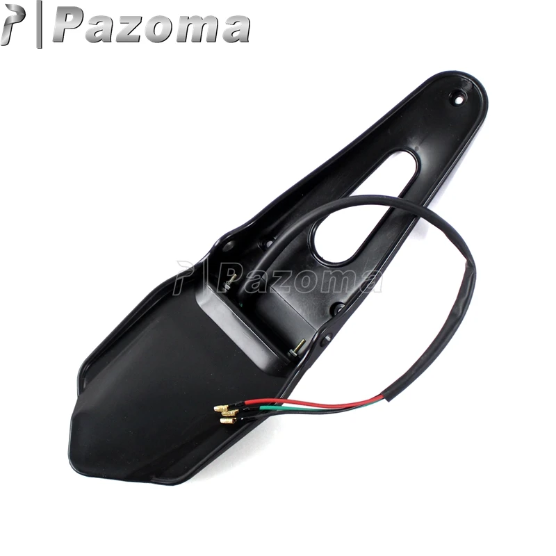 Универсальный заднее крыло мотоцикла w/12V 0 3 W светодиодный тормозной фонарь