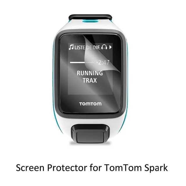 

3pcs Clear LCD PET Film Anti-Scratch Screen Protector Cover for Tom Tom TomTom Spark / Spark Cradio / Runner 2 / Runner 3 Cradio