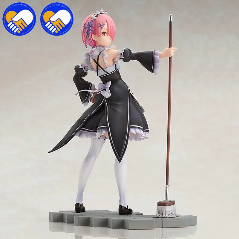 Цена Имеются на складе! Re жизнь в другом мире от Zero Rem Ram 1 6 масштаб окрашенные пвх фигурки горничной девушки Ver. Rem игрушки Brinquedos