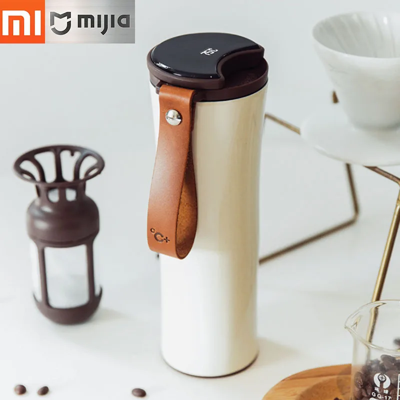 Xiaomi кружка для путешествий Moka умный кофейный стакан вакуумная изоляционная