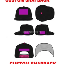 Индивидуальные шляпы Snapback на заказ шляпы с плоскими полями хип-хоп регулируемая бейсболка Snapback шляпы оптом