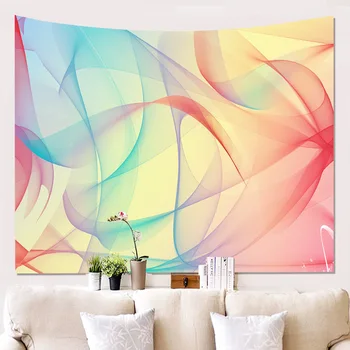 

Home Simple Abstract Mural Wall Tapestry Covering Rag Background Cloth Hanging Tapestry Wall Decoration Carpet