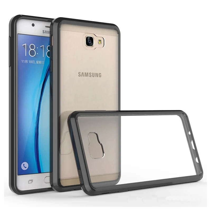 Samsung Galaxy J7 Prime Sm G610f Case Transparent Original Clear Back