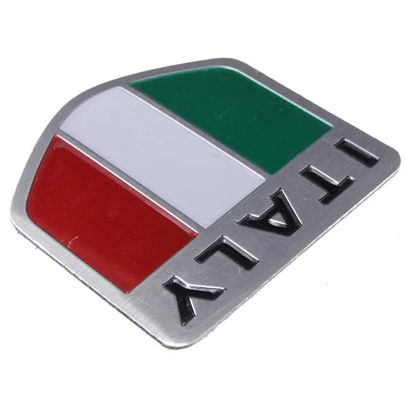 1pc Car Truck Auto 3D Italian Italy Flag Emblem Sticker Metal Badge Decal Decor 1pc Car Truck Auto 3D Italian Italy Flag Emblem Sticker Metal Badge Decal Decor