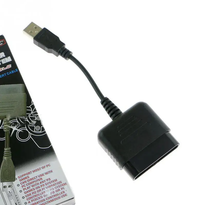 Совершенно игровой контроллер адаптер игровые аксессуары для PS2 до PS 3 простой в использовании USB ПК Поддержка игровой контроллер адаптер#2