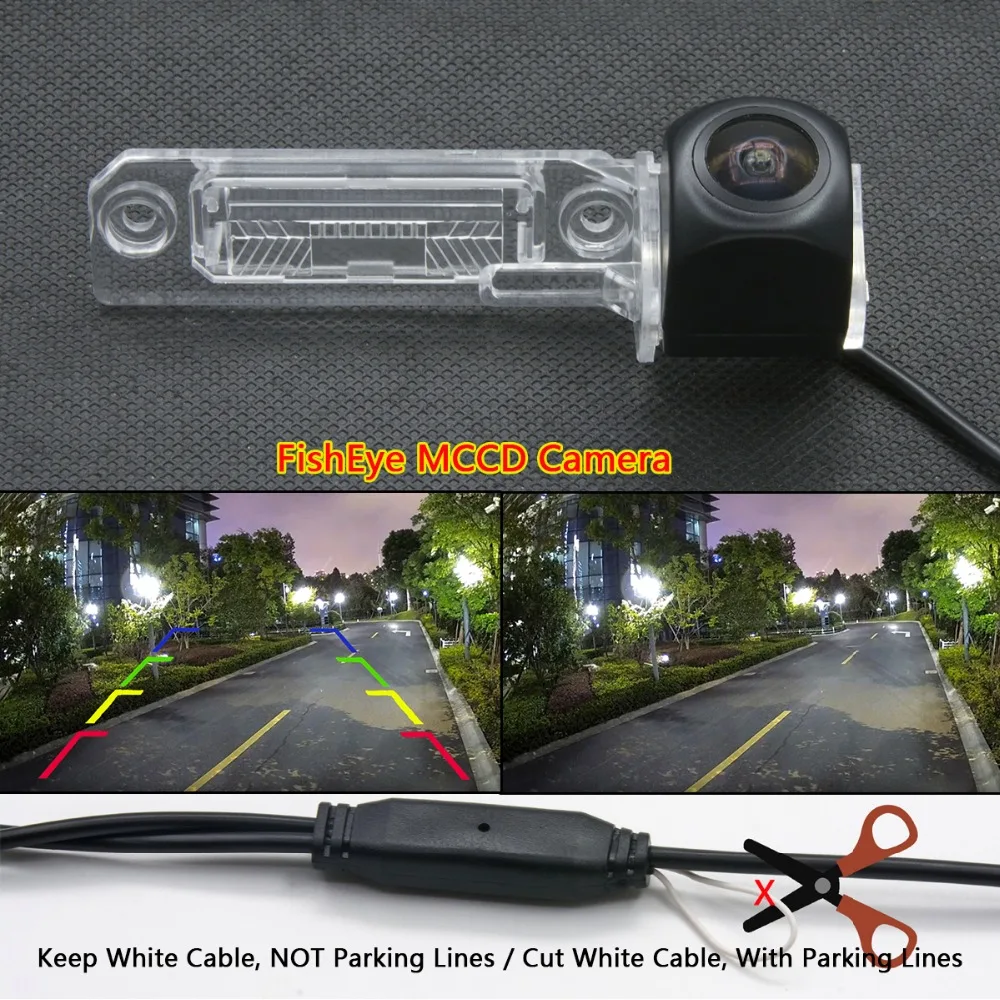 

Fisheye 1080P MCCD HD Backup Reversing Rear View Camera Fit For VW Passat Jetta 2009 2010 2011 Polo 2013 2014 Bora 2009 2010 Car
