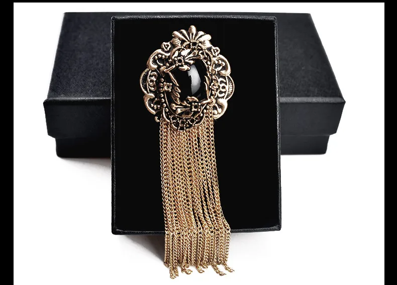 

New Free Shipping fashion casual Men's male 2015 dress corsage Brooch metal accessories metal jewelry chain Mens L038 on sale