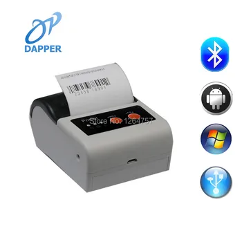 

58mm handheld mini bluetooth barcode sticker label printer android printer with USB
