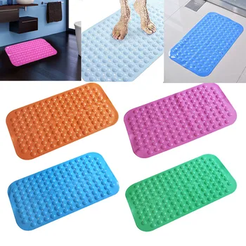 

pvc bathroom mat set massage skid bath mat Anti-Slip Bath with suction Waterproof Floor Carpet Set Mattress for Bath Decor