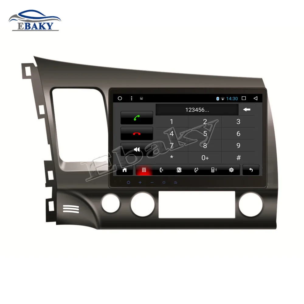 Best NaviTopia 10.1inch 1G/2G RAM Quad Core/Octa Core Android 7.1/8.1 Car DVD Radio for Honda CIVIC 2006 2007 2008 2009 2010 2011 GPS 15